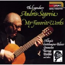 cd andrés segovia - the segovia collection, vol. 3: my favorite works (1988)
