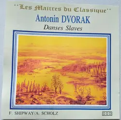 cd antonín dvorák - danses slaves & symphony no 4 in d minor opus 13 (1990)