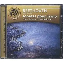 cd beethoven sonates pour piano "clair de lune", "pathétique"