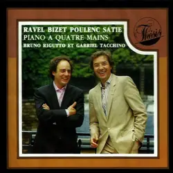 cd bruno rigutto et gabriel tacchino - piano à quatre mains (1989)