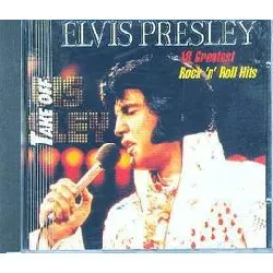 cd elvis presley - 18 greatest rock 'n' roll hits (1988)