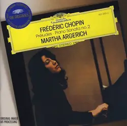 cd frédéric chopin, martha argerich - préludes · piano sonata no. 2 (2002)