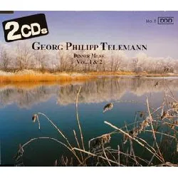 cd georg philipp telemann - dinner music vol.1 & 2 (1993)