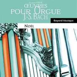 cd j.s. bach - jacques amade - œuvres pour orgue (noël) (2000)
