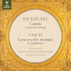 cd johann pachelbel - canon - 2 suites for strings / concerto for trumpet - 2 symphonies (1995)