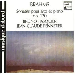 cd johannes brahms - sonates pour alto et piano op. 120 (1988)