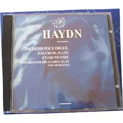 cd joseph haydn - concertos pour orgue, hautbois, flute et orchestre (1992)