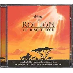 cd le roi lion - le disque d'or