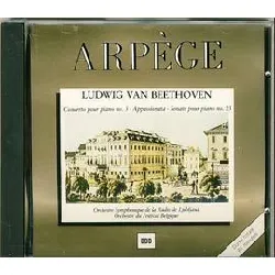 cd ludwig van beethoven - piano concerto no. 3 / appasionata - piano sonata no. 23 (1989)