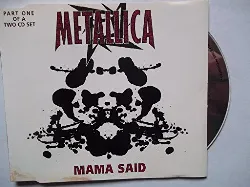 cd metallica - mama said (1996)