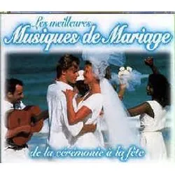 cd musiques de mariage de la cérémonie à la fête