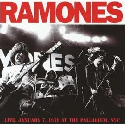 cd ramones - live, january 7, 1978 at the palladium, nyc