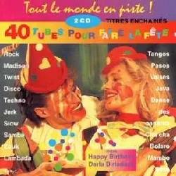 cd  - tout le monde en piste ! - 40 tubes pour faire la fête (1993)