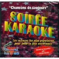 cd unknown artist - soirée karaoké ' chansons de toujours ' (1996)