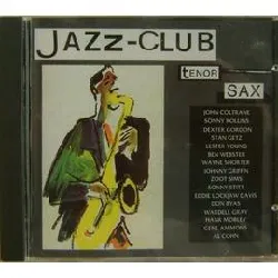 cd various - jazz - club - tenor sax (1989)