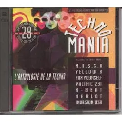 cd various - technomania vol. 2 (l'anthologie de la techno) (1992)