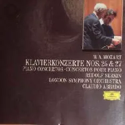 cd w.a. mozart - rudolf serkin, london symphony orchestra, claudio abbado - klavierkonzerte nos. 25 & 27 (1984)