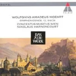 cd wolfgang amadeus mozart - symphonies nos. 12, 19 & 24