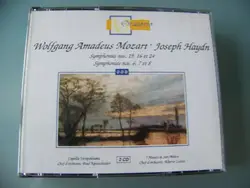 cd wolfgang amadeus mozart ~ symphonies nos. 19, 16 et 24 + nos. 6, 7et 8 - import allemagne