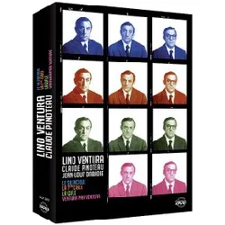 dvd claude pinoteau / lino ventura - le silencieux + la gifle + la 7ème cible