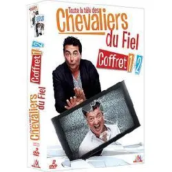 dvd les chevaliers du fiel - toute la télé des chevaliers du fiel 1 + 2