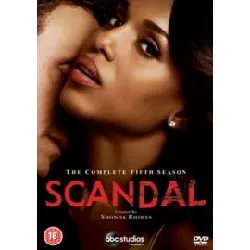 dvd scandal the complete fifth season