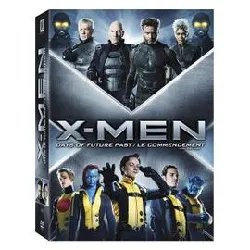 dvd x - men : days of future past - x - men : le commencement coffret 2 dvd