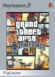 jeu ps2 grand theft auto san andreas : platinum edition ps2