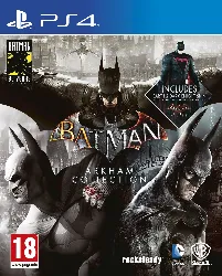 jeu ps4 batman arkham collection