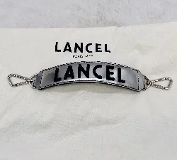lancel poignée de sac ninon amovible couleur argenté