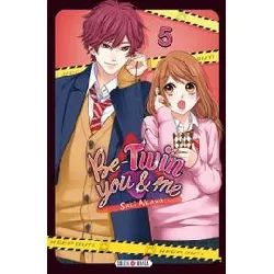 livre be - twin you et me - tome 5