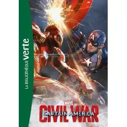 livre bibliothèque marvel tome 14 - civil war captain america - le roman du film