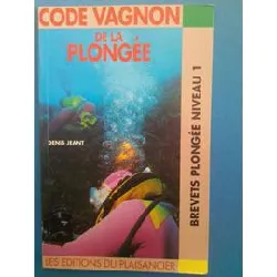 livre code vagnon de la plongée