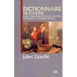 livre dictionnaire de cuisine gouffe
