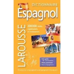 livre dictionnaire larousse espagnol poche plus