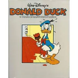 livre disney's, walt, donald duck: 50 years of happy frustration - [en vo