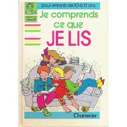 livre je comprends ce que je lis