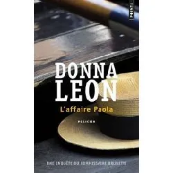 livre l'affaire paola