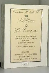 livre l'album de la comtesse - recueil de contrepets curieux et délectables parus dans le canard enchaîné entre la 2e et la 3e gue