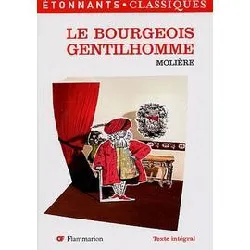 livre le bourgeois gentilhomme