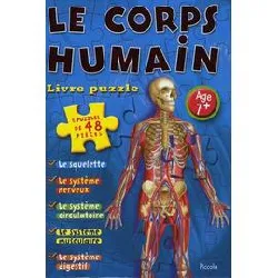 livre le corps humain - puzzle