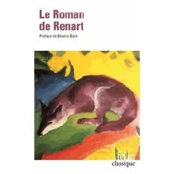 livre le roman de renart