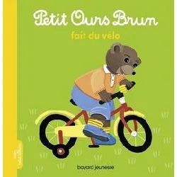 livre petit ours brun fait du vélo
