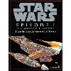 livre star wars - la menace fantôme - plans secrets des vaisseaux et engins