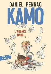 livre une aventure de kamo tome 3 - l'agence babel