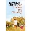 livre vous n'aurez pas ma haine