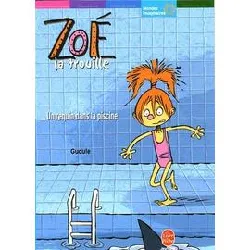 livre zoé la trouille - un requin dans la piscine - gudule