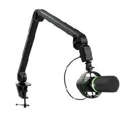 trust gxt 255+ onyx professionelles mikrofon mit arm