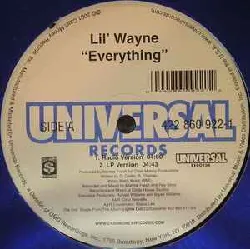 vinyle lil wayne - everything (2001)