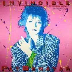 vinyle pat benatar - invincible (theme from the legend of billie jean) (extended remix) (1985)